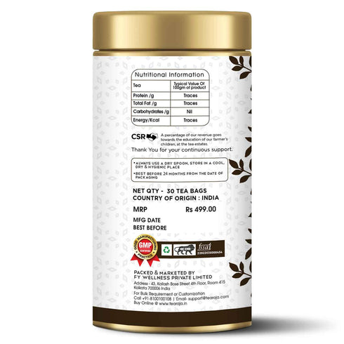 Tea Raja - Darjeeling Masala Tea 30 Tea Bags